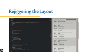 RejiggeringtheLayout
 