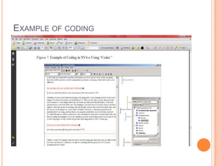 EXAMPLE OF CODING
 