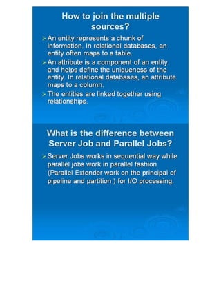 Datastage interview questions from - testingbrain.com