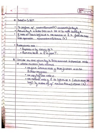 Data Structure and Algorithm Notes - Ronak Sumbaly