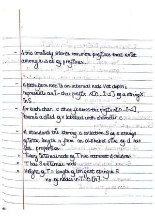 Data Structure and Algorithm Notes - Ronak Sumbaly