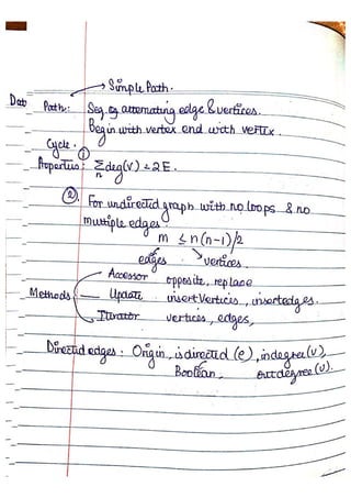 Data Structure and Algorithm Notes - Ronak Sumbaly