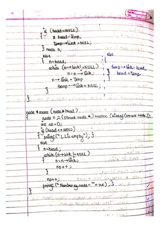 Data Structure and Algorithm Notes - Ronak Sumbaly