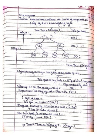 Data Structure and Algorithm Notes - Ronak Sumbaly