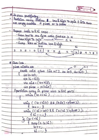 Data Structure and Algorithm Notes - Ronak Sumbaly