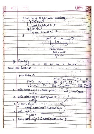 Data Structure and Algorithm Notes - Ronak Sumbaly