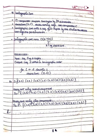 Data Structure and Algorithm Notes - Ronak Sumbaly