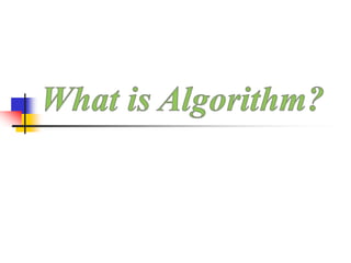 Introduction to Data Structure & algorithm