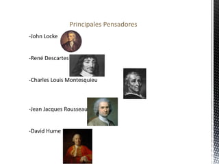 Principales Pensadores
 