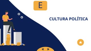 CULTURA POLÍTICA
E
 