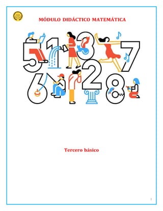 1
MÓDULO DIDÁCTICO MATEMÁTICA
Tercero básico
 