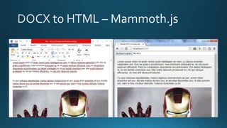 Documents in JavaScript