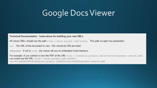 Documents in JavaScript