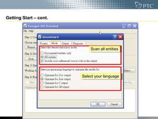 Getting Start – cont. Scan all entities Select your language 