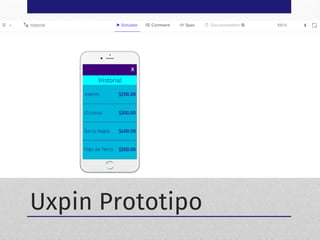 Uxpin Prototipo
 