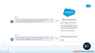 #ImpactSalesforceSaturday: Einstein bot basic to advanced