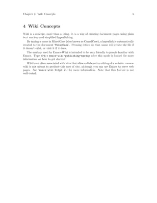 Emacs Wiki