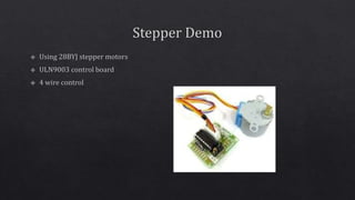 Embedded programming on r pi and arduino
