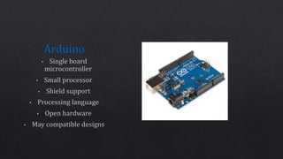 Embedded programming on r pi and arduino