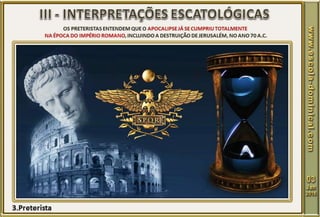 Escatologia, o estudo das últimas coisas 