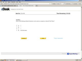 Excel 2007 test