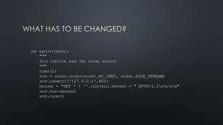 Exploit generation and javascript analysis automation with WinDBG lu
