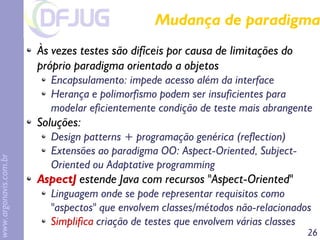 Implementando Implementando eXtreme treme Programming rogramming em em Java Java