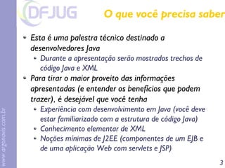 Implementando Implementando eXtreme treme Programming rogramming em em Java Java