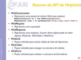 Implementando Implementando eXtreme treme Programming rogramming em em Java Java