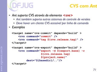 Implementando Implementando eXtreme treme Programming rogramming em em Java Java