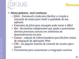 Implementando Implementando eXtreme treme Programming rogramming em em Java Java
