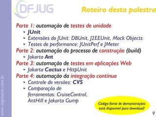Implementando Implementando eXtreme treme Programming rogramming em em Java Java