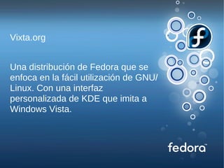 Fedora + Feed Ora
