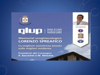 L’indagine urodinamica prima della chirurgia per IUS PRO