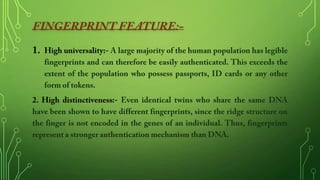 Fingerprint verification using matlab