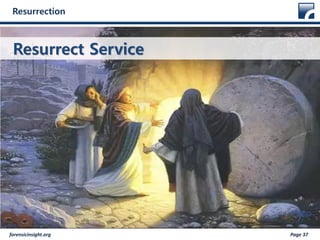 forensicinsight.org Page 37
Resurrection
Resurrect Service
 