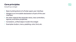 Flutter: An open-source UI software development kit
