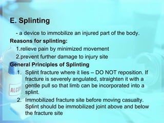 Administering fluid/alcoholic drink.