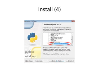 Install (4)
 