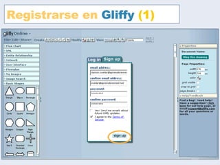 Registrarse en  Gliffy   (1) 