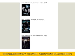 Visit jingagustin.com|Growth Hacks Online –Website Creation for Automated Income
 