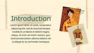 Introduction
Lorem ipsum dolor sit amet, consectetur
adipiscing elit, sed do eiusmod tempor
incididunt ut labore et dolore magna
aliqua. Ut enim ad minim veniam, quis
nostrud exercitation ullamco laboris nisi
ut aliquip ex ea commodo consequat.
 