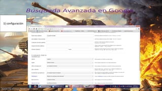 1) configuración
 