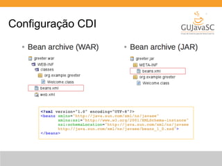 Configuração CDI 
 