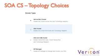 SOA CS – Topology Choices
 