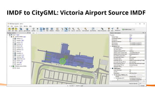 IMDF to CityGML: Victoria Airport Source IMDF
 