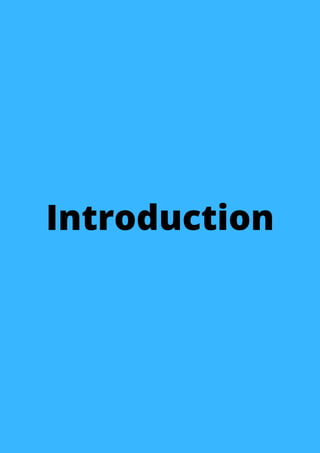 Introduction
 