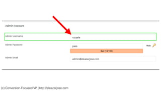 (c) Conversion-Focused VP | http://eleazarjose.com
 