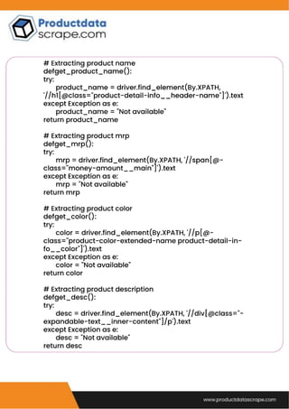 How to Scrape Zara Fashion Brand Data Using Python and Selenium.pdf