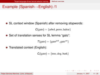 Integrating corpus-based and rule-based approaches in an open-source machine translation system